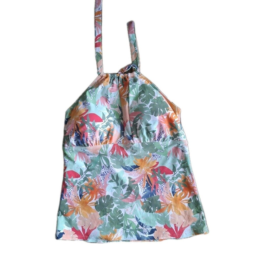 Sunsets Mia Tankini Size DD Tropical Floral Print  2 Way Wear Serendipity New